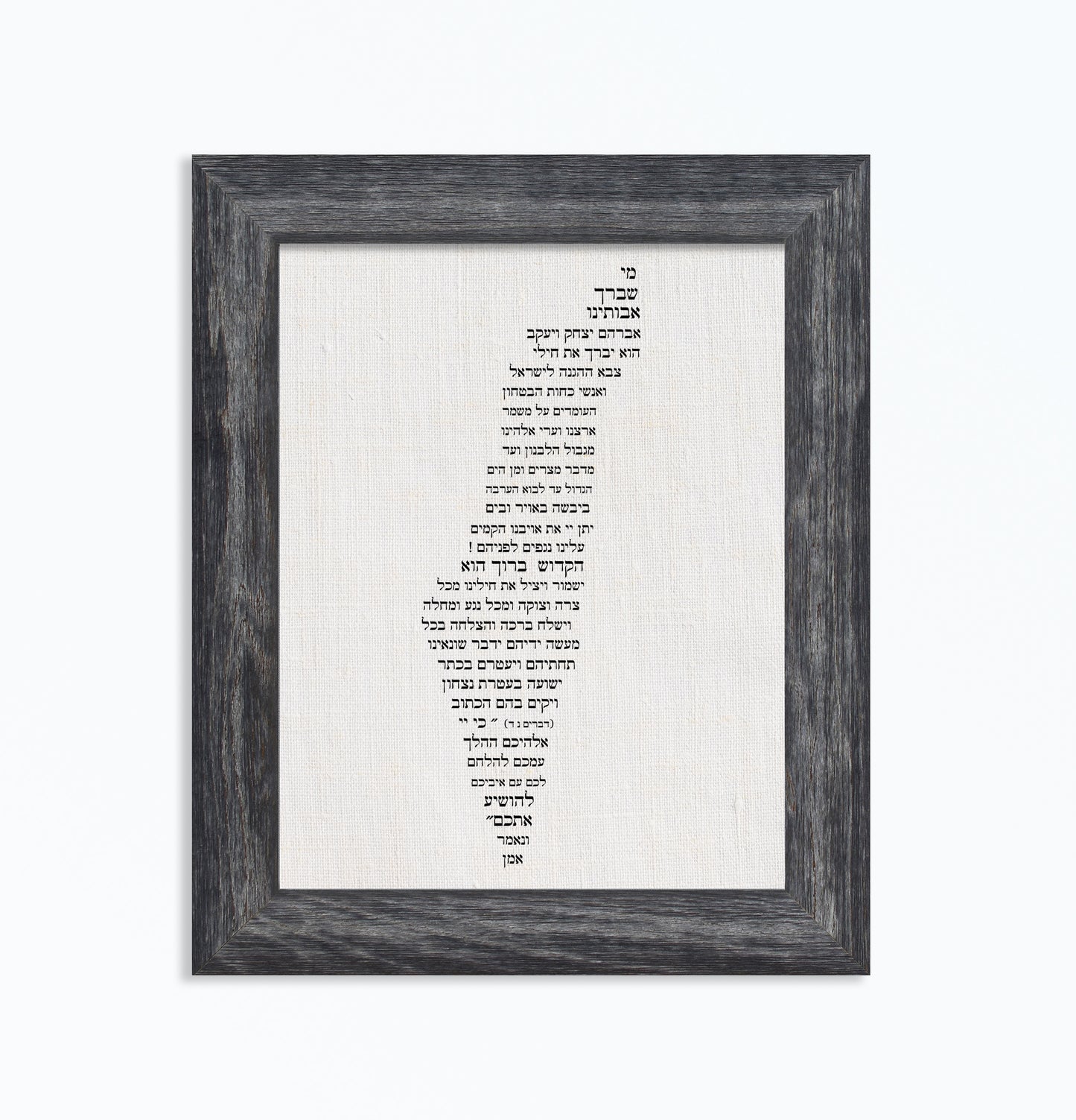 Prayer for Israel Mi she Berakh