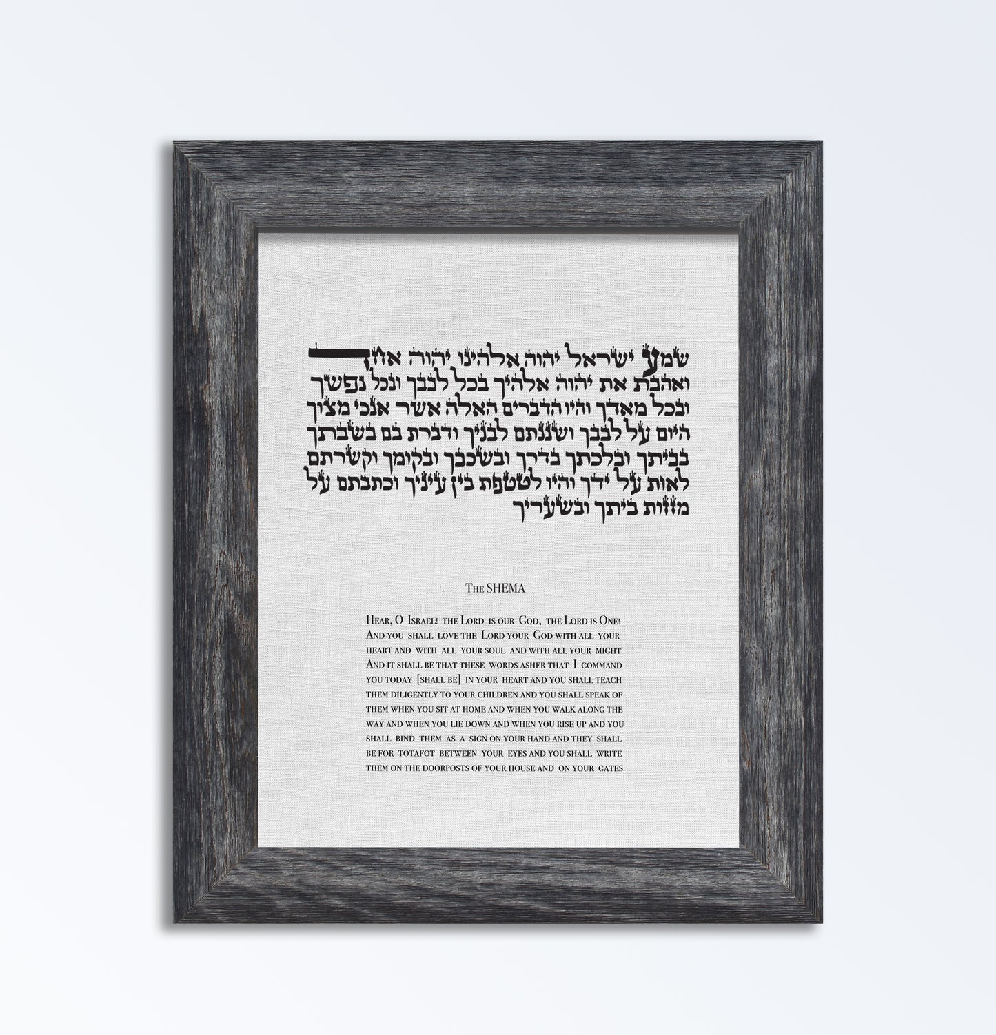 Deuteronomy 6:4-9