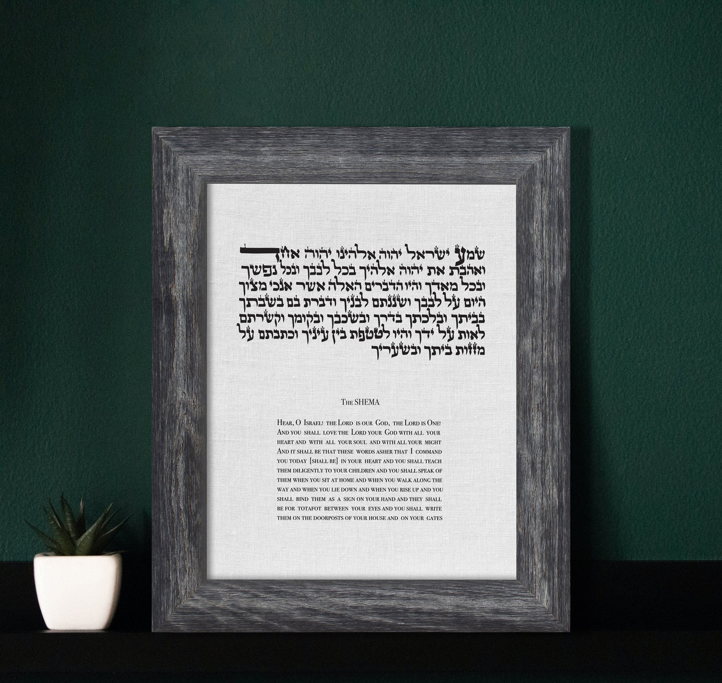 Deuteronomy 6:4-9